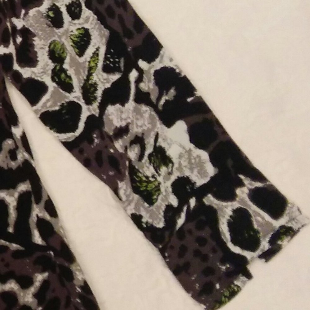 Animal print tunic
